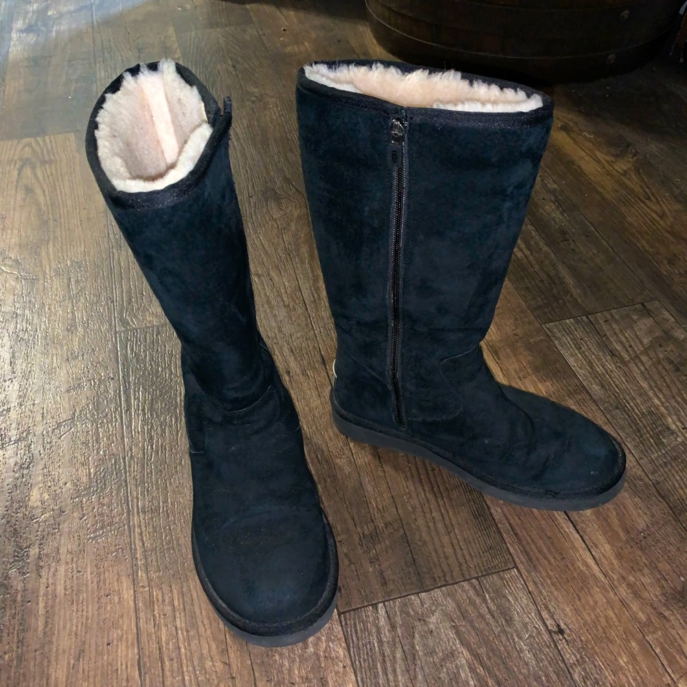 Tall Black Uggs